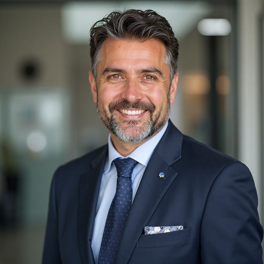 Foto de Eduardo Sánchez, empresario de transporte